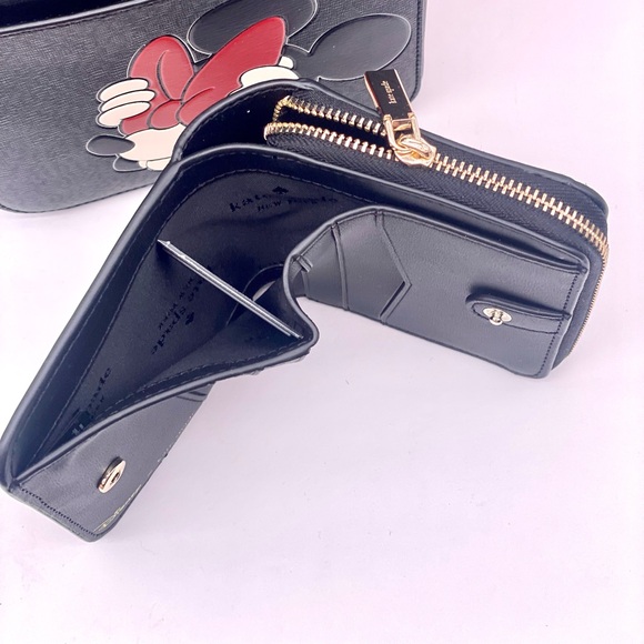 Disney X Kate Spade New York Minnie Mouse Daisy Vanity Crossbody and Wallet Set - Picture 9 of 16